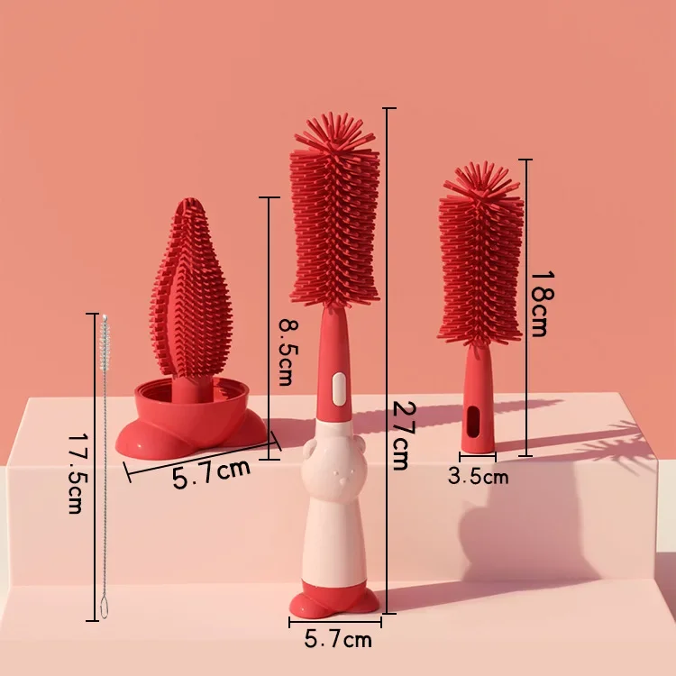 3 pcs red