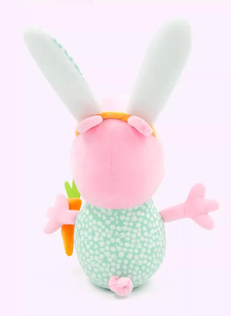Peluche de Peppa pig para niña, juguete de peluche suave de george, conejo, vestido de fiesta, muñeca original para niño grande, regalo de Decoración de cumpleaños - imagen 5