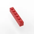 200pcs red