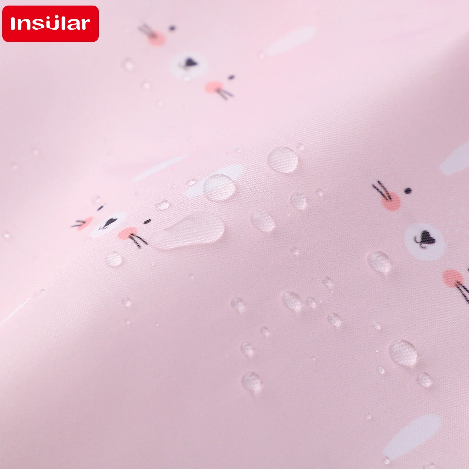 Baberos INSULAR para bebé, vestido impermeable de manga larga inversa para niño, delantal de alimentación infantil de dibujos animados, monos de dibujo, toalla de Saliva para niño - imagen 3