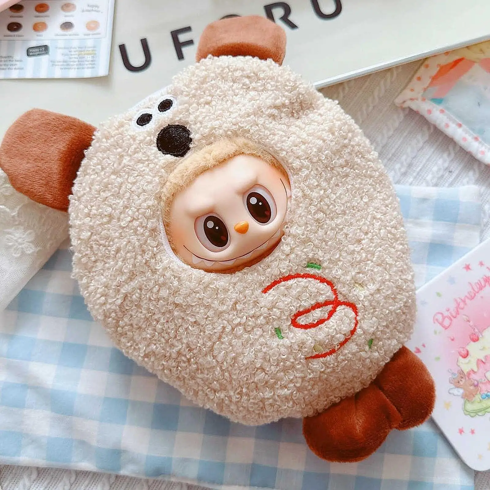 Doll Outfit Set for 15-17cm Or 10cm Cotton Doll with Plush Accessories