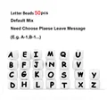 50Pcs Mix Letter
