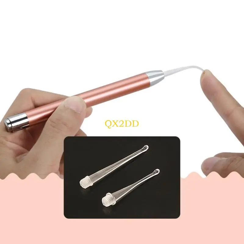QX2D Limpiador de oídos para bebés – Cuchara extractora de cerumen - imagen 3
