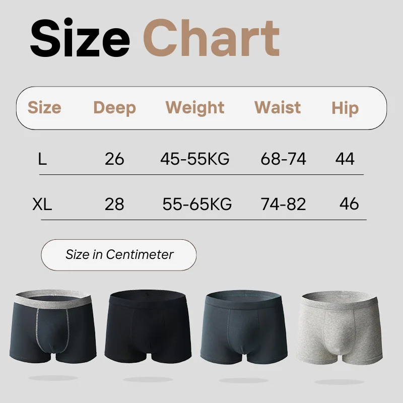 Calzoncillos boxer de algodón transpirable para adolescentes - imagen 4