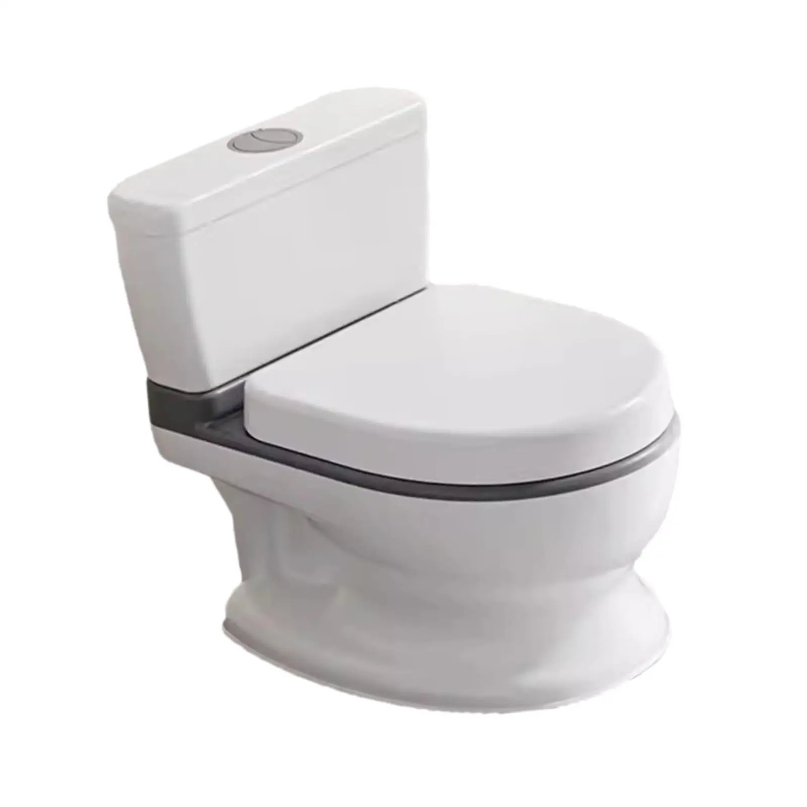 Orinal para niños, asiento de entrenamiento de simulación de inodoro con música, cómoda silla antideslizante para aprendizaje de inodoro de niños pequeños