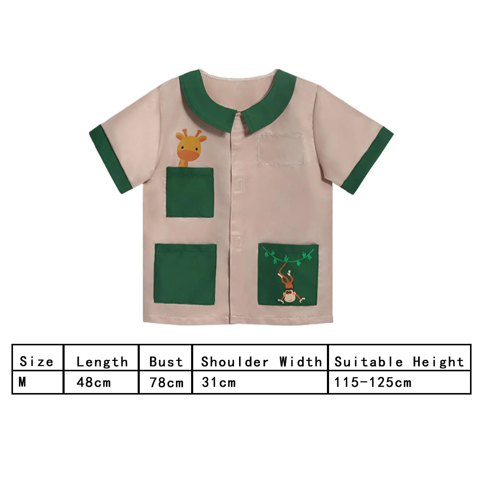 Kids Explorer Costume Set Camping Gear Exploration Zoo Outdoor Adventure Kit for Kids Camping Boys Girls Fishing Birthday Gift