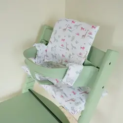 Cojín para asiento de bebé en silla alta - Dibujos animados cómodos