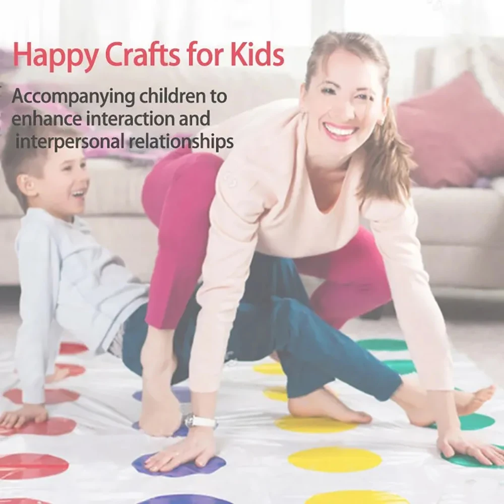 Twister de fiesta familiar: juego activo para niños y adultos - imagen 2