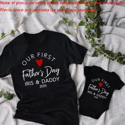 Body bebé personalizado para el Día del Padre – Conjunto familiar