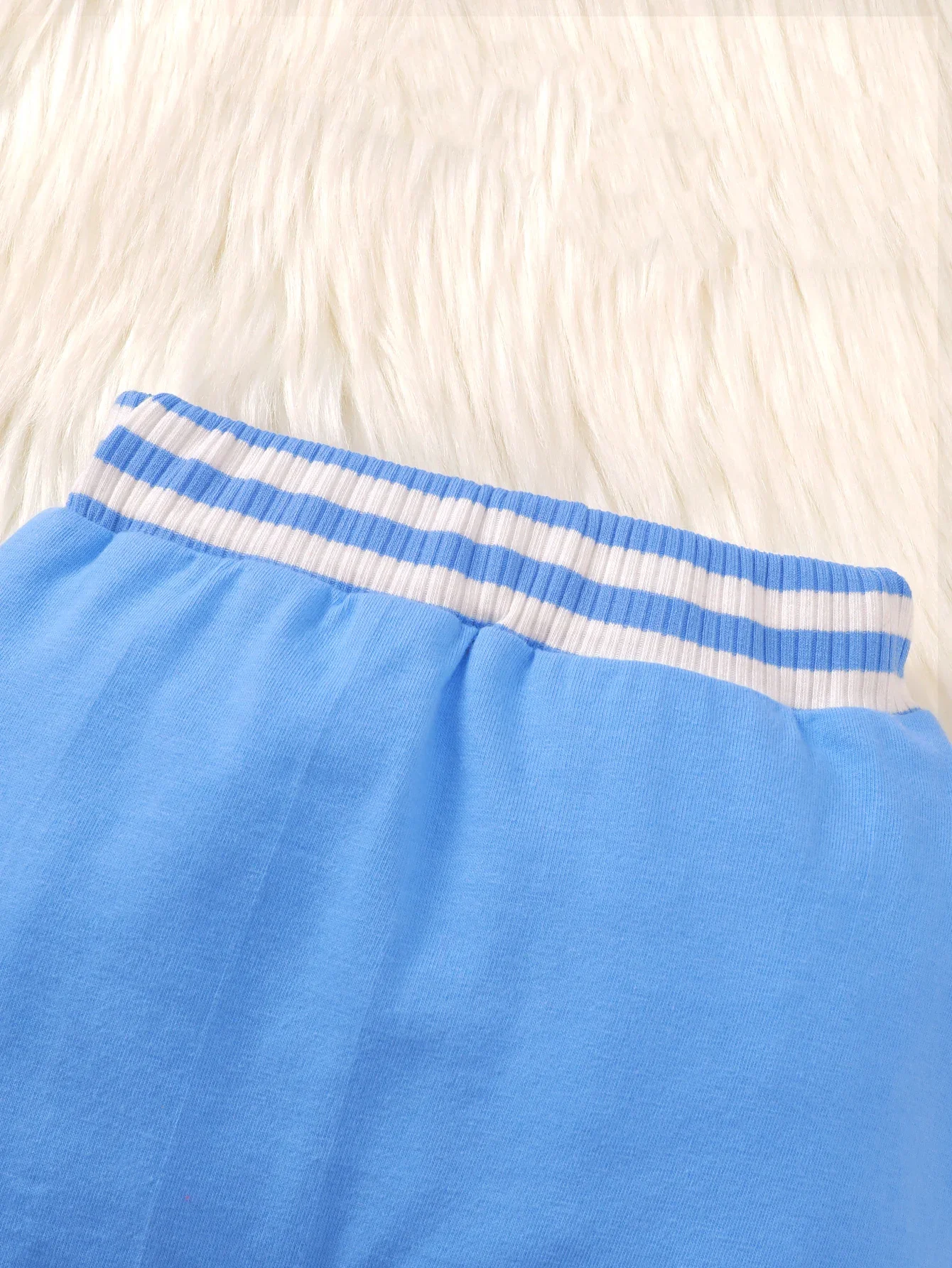 Conjuntos de ropa para bebé recién nacido, monos a rayas de manga larga con volantes, pantalones y diadema, bonitos dibujos animados, primavera y otoño - imagen 5