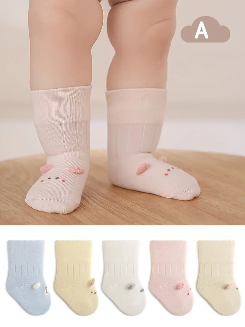 Calcetines de tubo estampados para bebé y niños