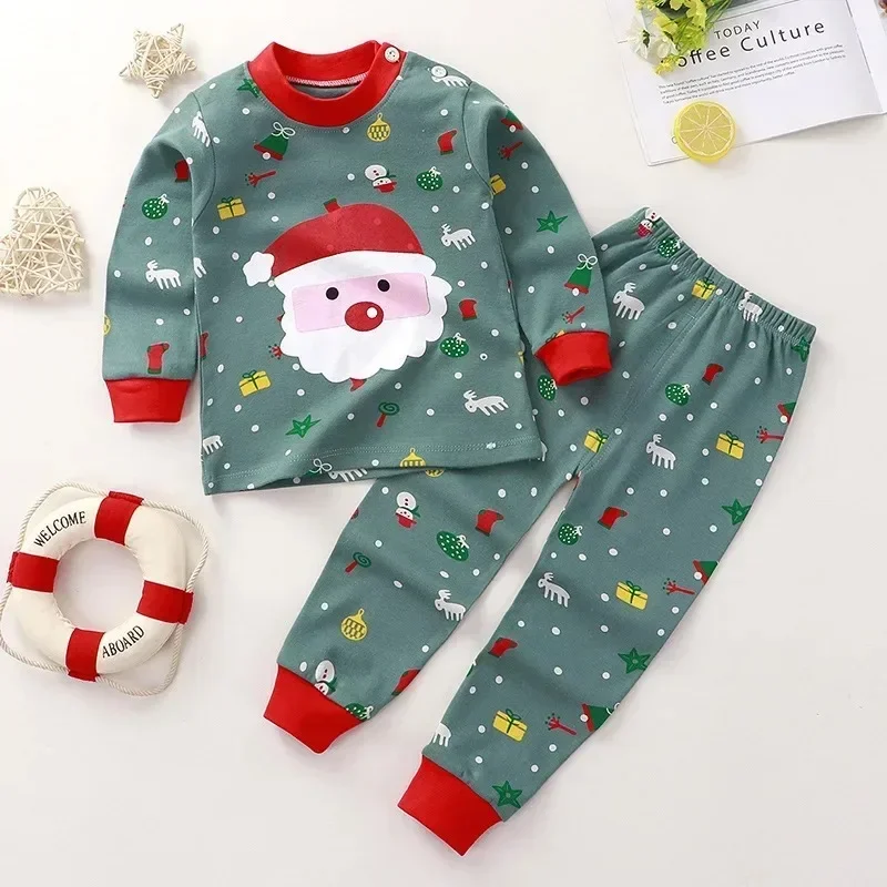 Pijamas de dibujos animados para niños – Algodón suave para otoño - imagen 3