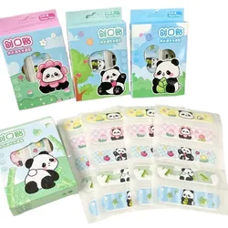 Pegatinas Panda impermeables transpirables para heridas infantiles