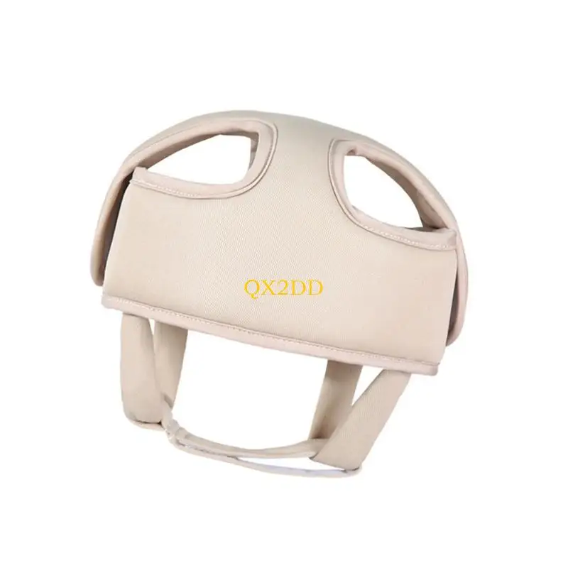 QX2D Cómodo protector para cabeza del bebé Estructura liviana y correa ajustable que garantiza ajuste suave y ventilación