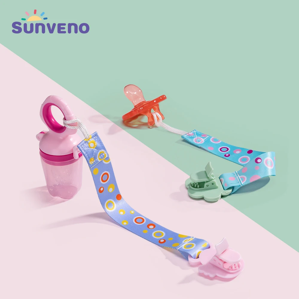 Clip sujetachupetes para bebé – Cadena decorativa de seguridad - imagen 4