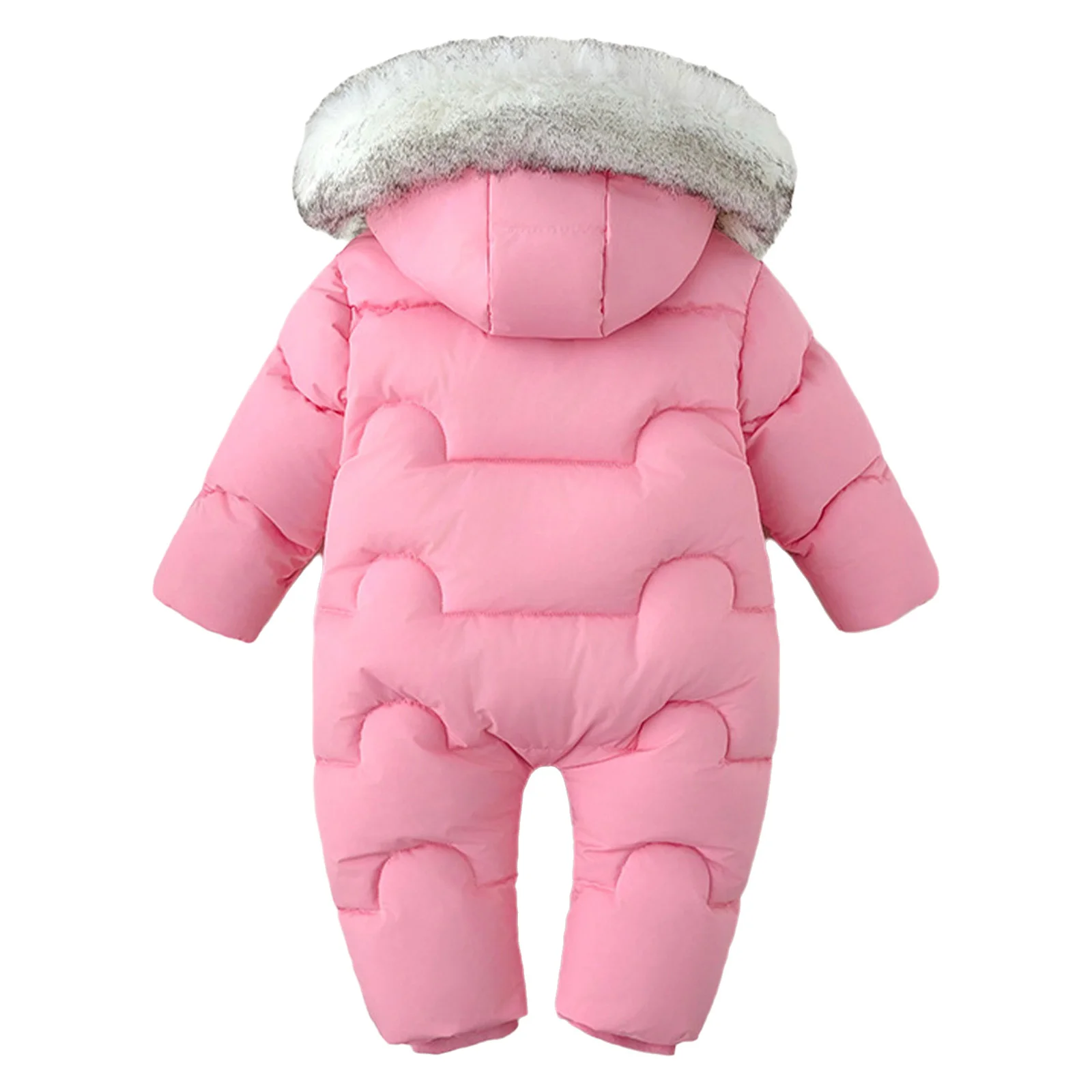 Traje de nieve acolchado con capucha para bebé - imagen 2