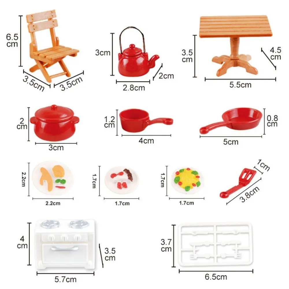 Escena montada con los tres espacios: cocina, comedor y sala de estar