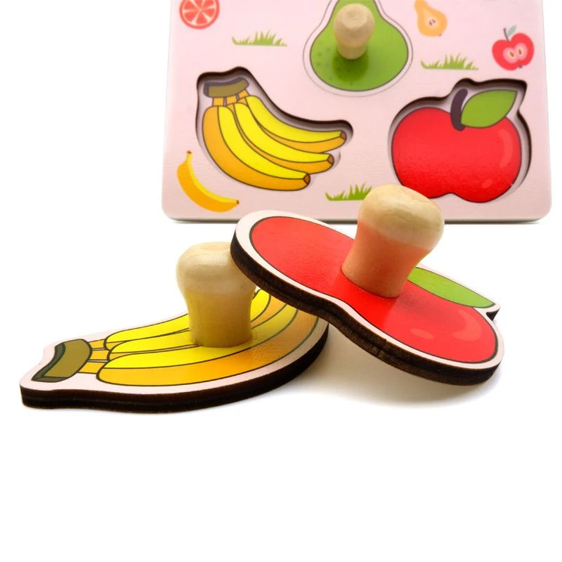 Rompecabezas 3D de madera Montessori educativo para bebés y niños - imagen 3