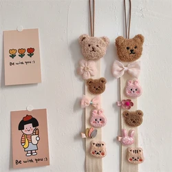 Colgante oso porta horquillas para habitación del bebé