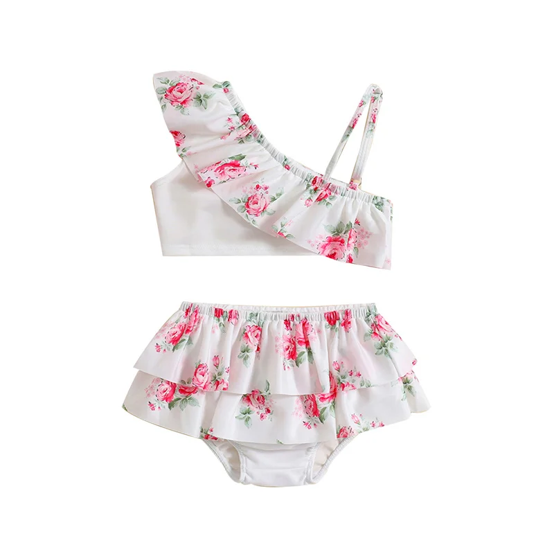 Conjunto de baño estampado para bebés – Bikini de dos piezas - imagen 5