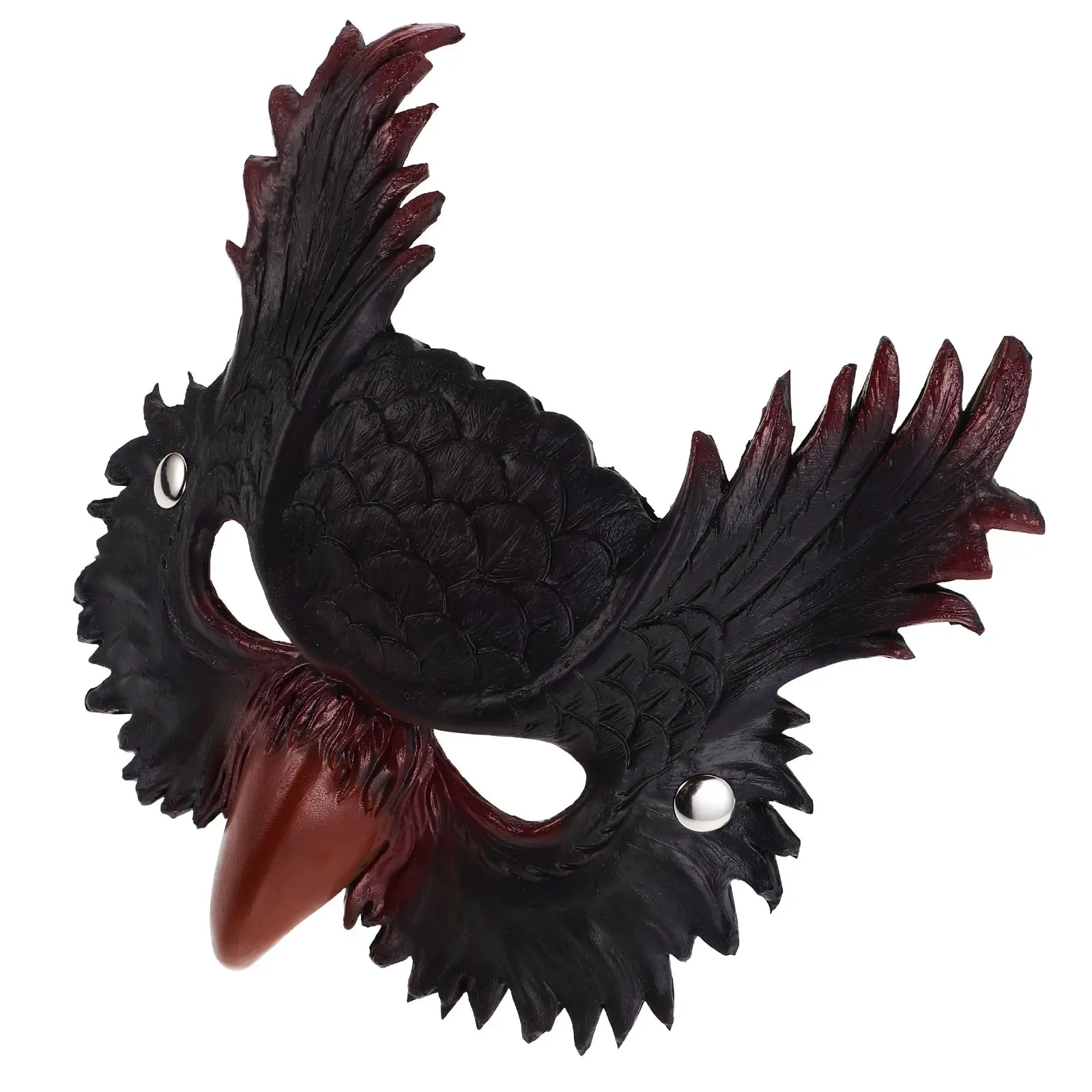 Máscara de búho, suministros de entretenimiento para fiestas, accesorios de Cosplay de terror, máscara de plástico, disfraz de Animal, celebración de terror