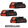 3PCS 6000mAh