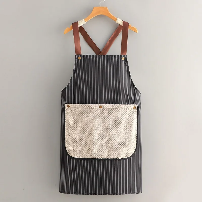 Delantal para el hogar: toalla de limpieza gruesa desmontable, impermeable y resistente al aceite, elegante para hombres/mujeres, ideal para el hogar y la fotografía - imagen 5