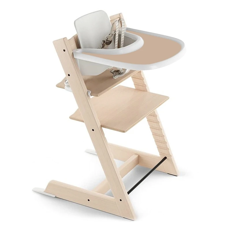 Mantel Individual de Color puro para silla alta, plato de comedor de comida sólida, tapete de mesa de silicona suave, vajilla, artículos para bebés - imagen 2