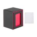 black red