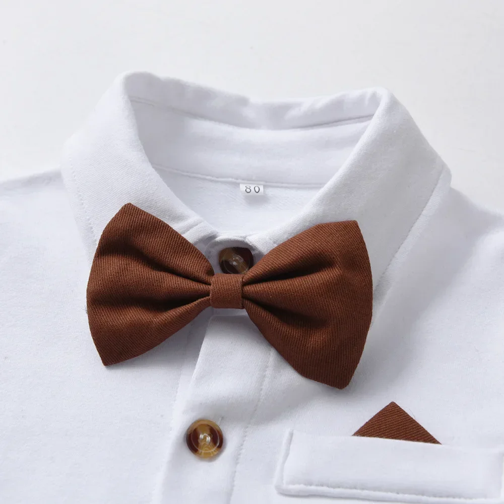 Traje de bebé de 70-100cm, ropa de bebé Neborn para niño, traje para niño pequeño, traje para bebé, peleles - imagen 5