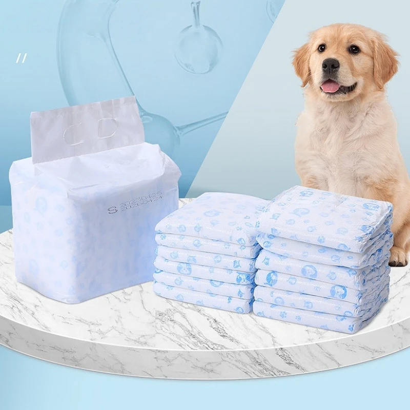 Pañal para perro femenino, pantalones fisiológicos menstruales de superabsorción para mascotas, pañales a prueba de fugas, pantalones transpirables para cachorros, suministros cortos para perros