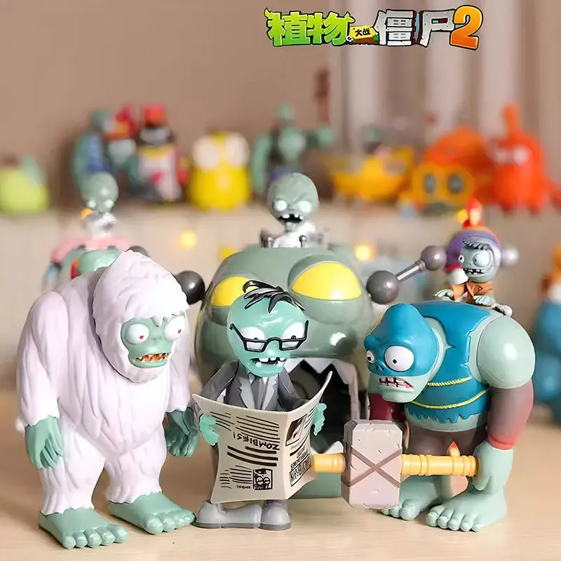 1 Uds. Plantas vs. Zombies 2 juguetes juego figura de acción Dark Gargantuar gigante Zombie cumpleaños regalos de navidad juguete de muñeca para niños