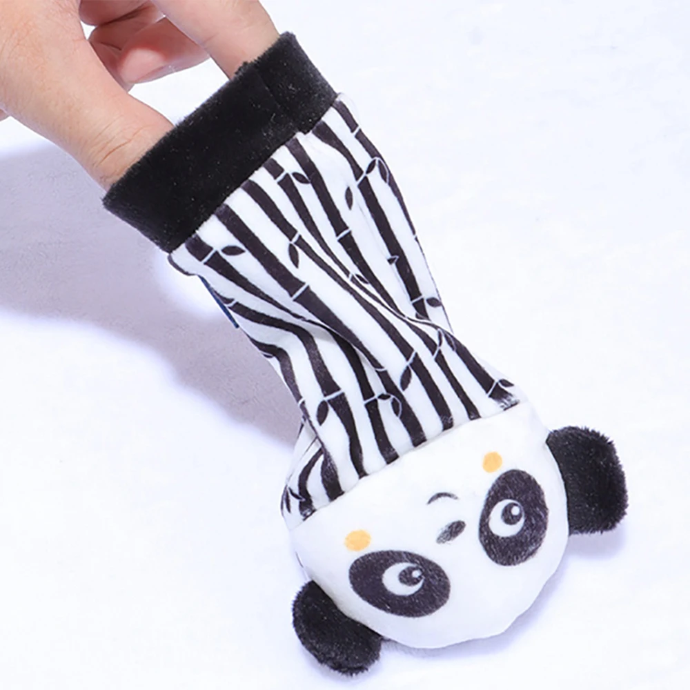 Sonajeros de juguete para bebés de 0 a 12 meses, 4 Uds., sonajeros de muñeca para niños, juego de calcetines buscador de pies, juguete para regalo de actividad suave para recién nacidos - imagen 4