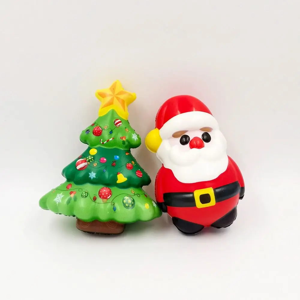 Juguete antiestrés reno navideño Squishy suave para niños - imagen 4