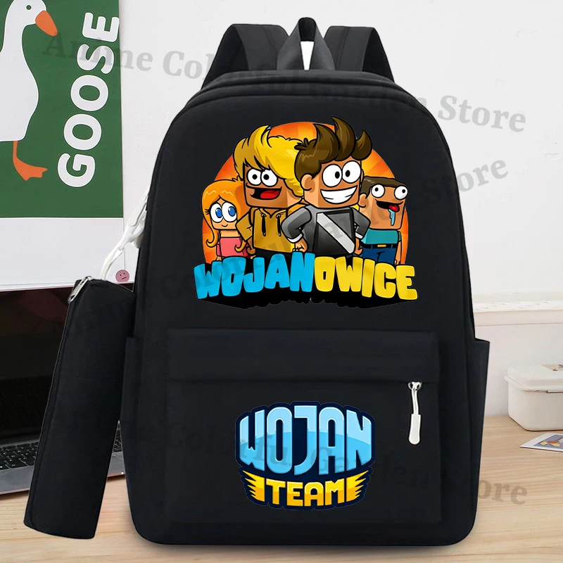 Mochila escolar Wojan con estuche anime – Gran capacidad - imagen 2