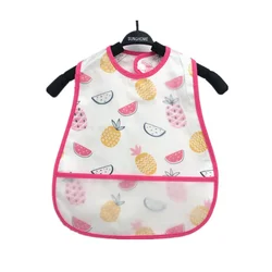 Babero impermeable infantil con animals – Bolsillo ajustable