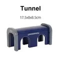 old blue tunnel