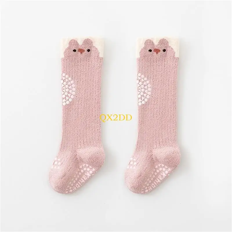 rodilla QX2D Calcetines invierno para niños para bebés calcetines rodilla 0-3 años - imagen 5