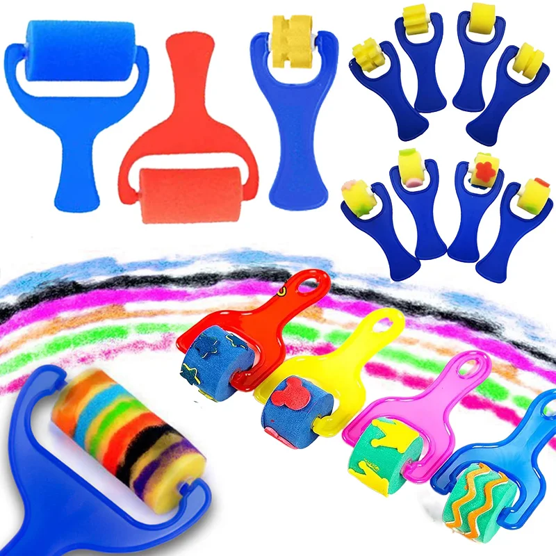 Herramienta de pintura con rodillo, pincel de impresión, suministros educativos para cultura de oficina, herramientas de dibujo artístico para principiantes, Graffiti TMZ