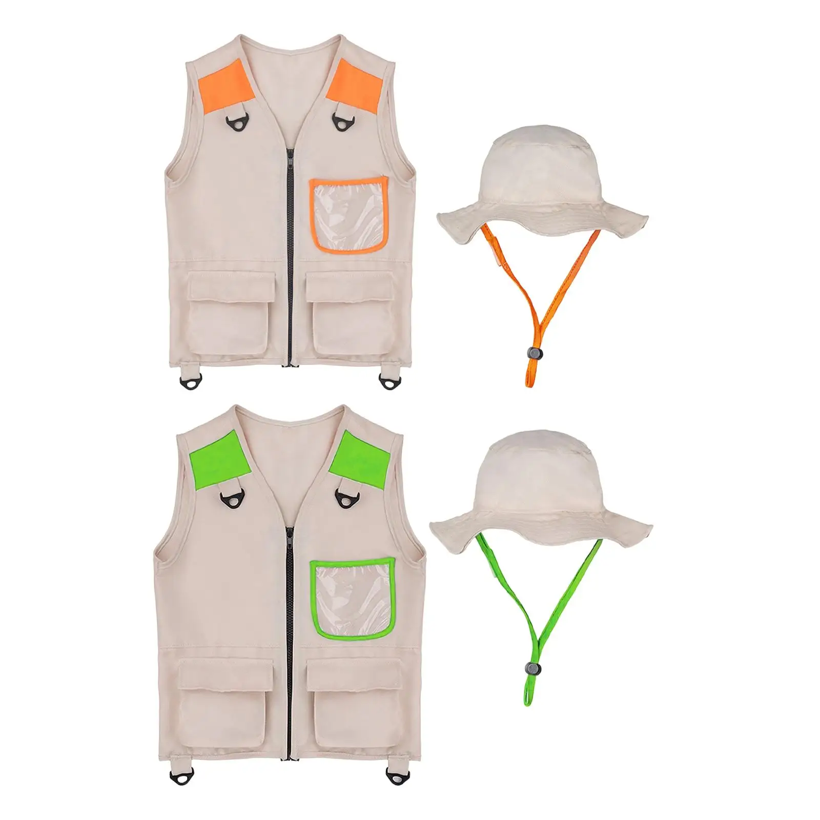 Kit de explorador para niños – Chaleco de jungla y disfraz educativo - imagen 2