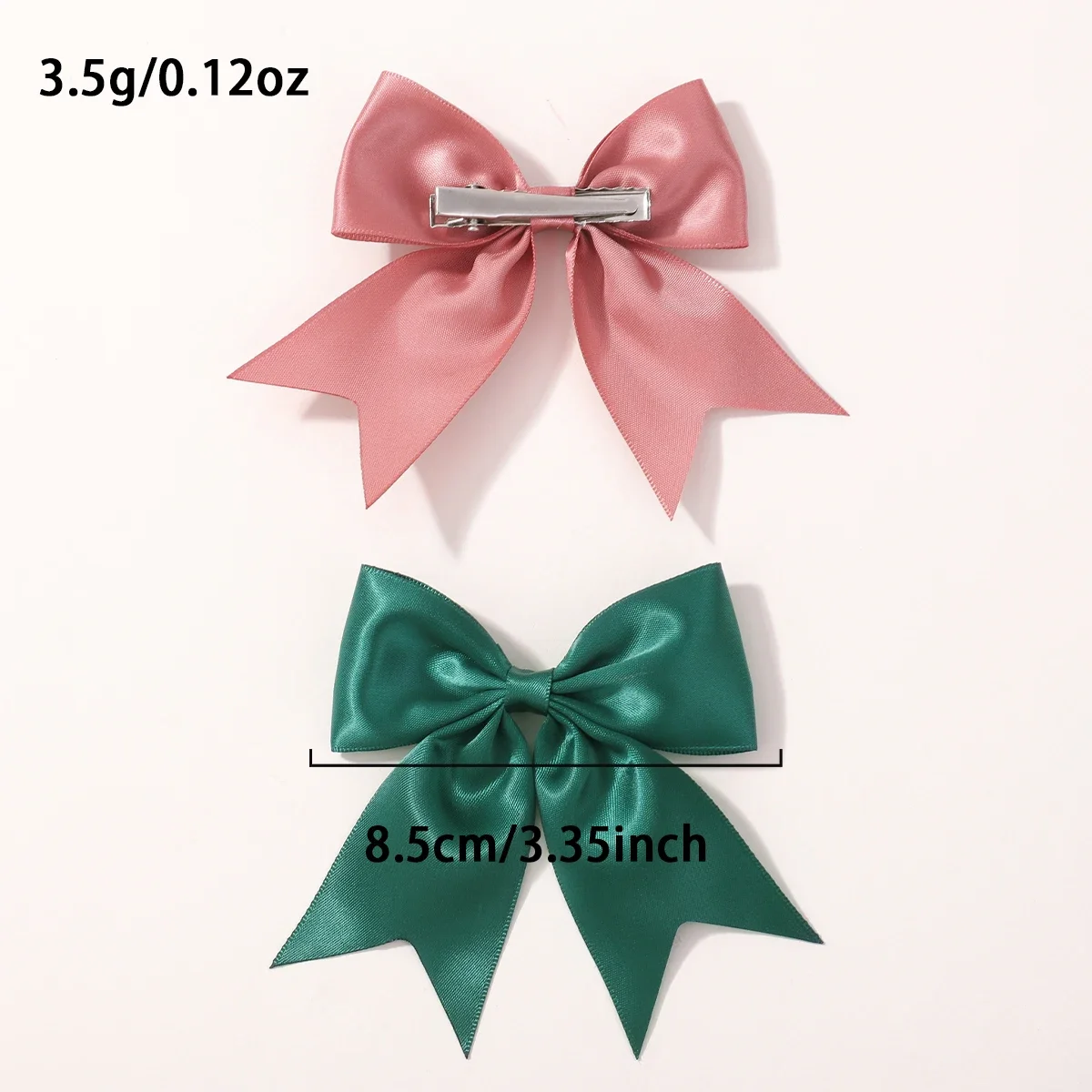 Pinzas y horquillas con lazo de Navidad para niña - imagen 5