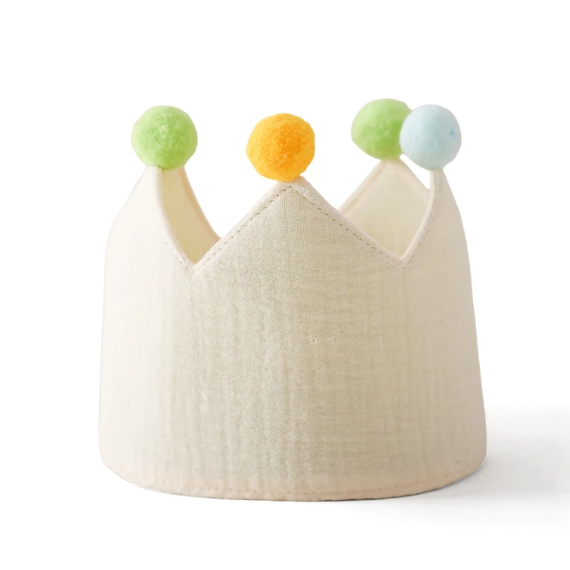 Beige Crown Hat