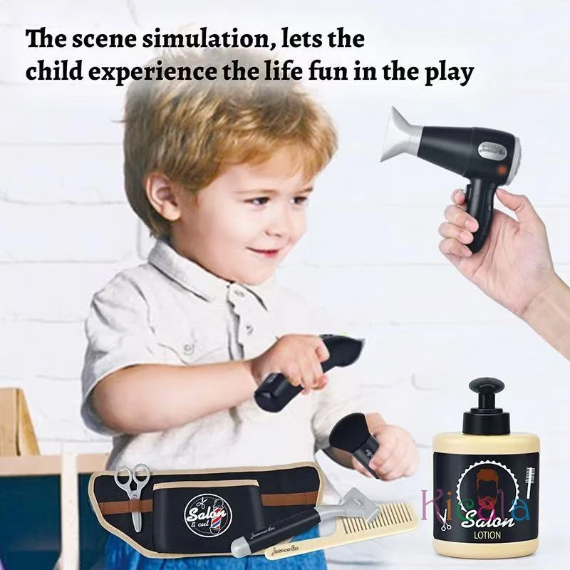 Juego de peluquería infantil con corte y afeitado +3 años - imagen 3