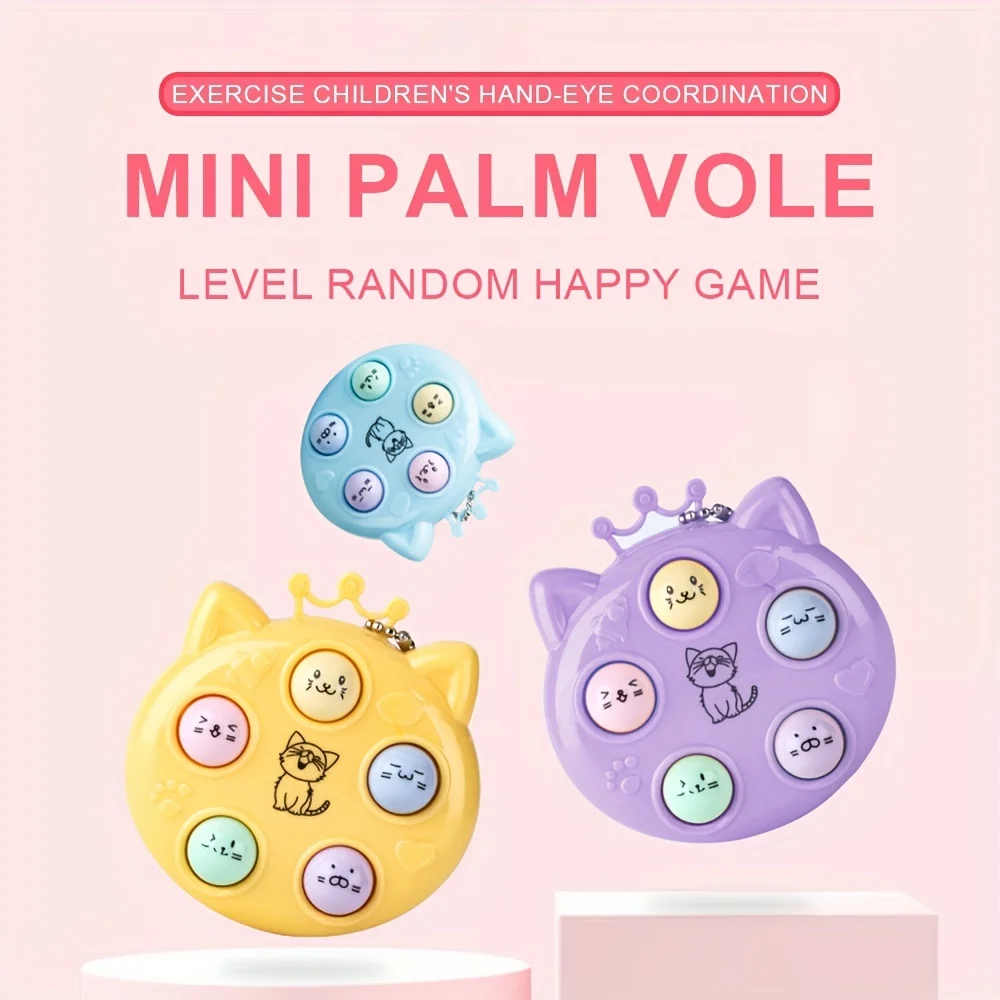 Juego Whack A Mole, juguetes de descompresión para niños, máquina de juego intelectual, juguete de descompresión para niños, juguete Whack-a-mole de dibujos animados