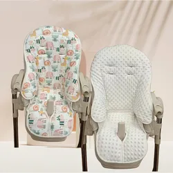 Cojín para trona bebé de algodón suave antideslizante lavable