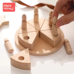 Bloques de madera nórdicos para niños - Juego educativo y desarrollo
