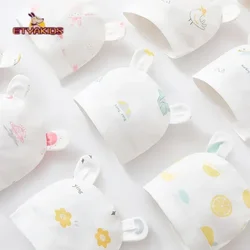 Gorro de algodón estampado para bebé – Protección antiviento