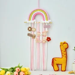 Colgador de arcoíris decorativo para habitación infantil