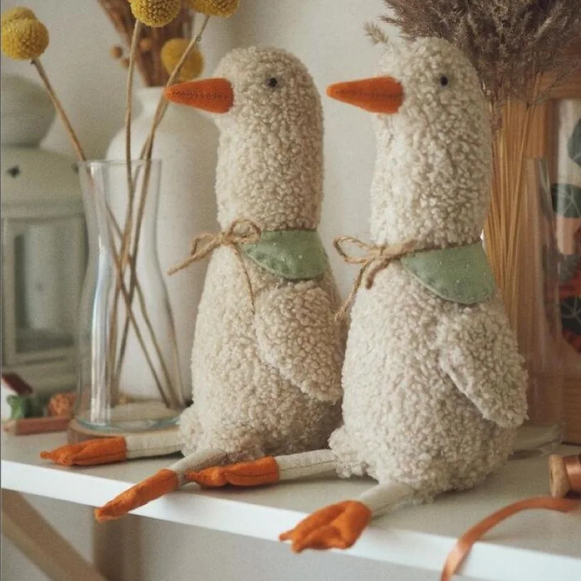 Muñeco de pollo bonito Ins, muñeco de pollo de peluche, accesorios para fotos, regalo, decoración de habitación, regalo de cumpleaños - imagen 2