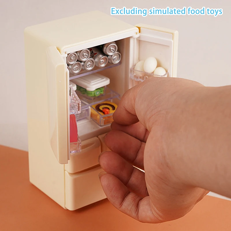 Casa de juguete dibujos animados para niños con mini refrigerador - imagen 2